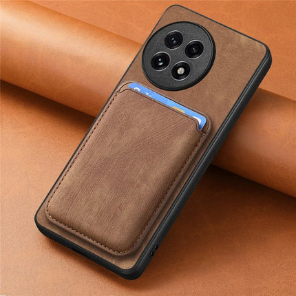 For OnePlus Ace 5 5G / OnePlus Ace 5 Pro 5G Case Retro Leather TPU Phone Back Cover with Detachable Card Slot