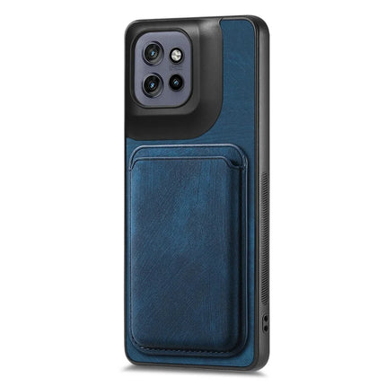 For Motorola Edge 50 Neo 5G Case Retro Leather TPU Phone Back Cover with Detachable Card Slot
