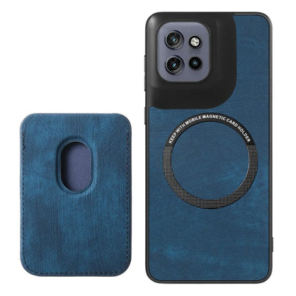 For Motorola Edge 50 Neo 5G Case Retro Leather TPU Phone Back Cover with Detachable Card Slot