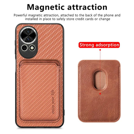 For Huawei nova 13 5G Case Magnetic Detachable Card Holder Phone Back Cover
