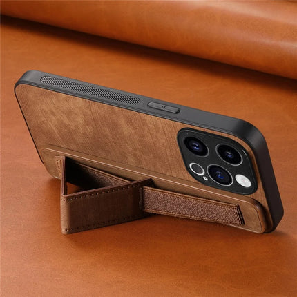 For Samsung Galaxy A36 5G Case with Wristband Kickstand Leather + TPU Phone Cover