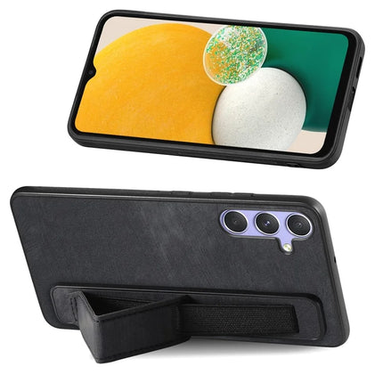 For Samsung Galaxy A36 5G Case with Wristband Kickstand Leather + TPU Phone Cover