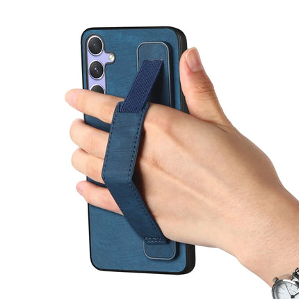 For Samsung Galaxy A26 5G Case with Wristband Kickstand Leather + TPU Phone Cover