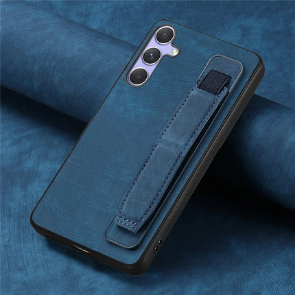 For Samsung Galaxy A26 5G Case with Wristband Kickstand Leather + TPU Phone Cover