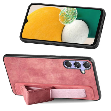 For Samsung Galaxy A26 5G Case with Wristband Kickstand Leather + TPU Phone Cover