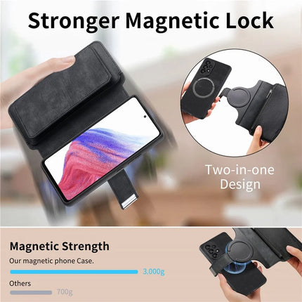 For OnePlus Ace 5 5G / OnePlus Ace 5 Pro 5G Case CASENEO MW-02 Detachable Magnetic Leather Flip Phone Cover