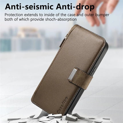 For OnePlus Ace 5 5G / OnePlus Ace 5 Pro 5G Case CASENEO MW-02 Detachable Magnetic Leather Flip Phone Cover