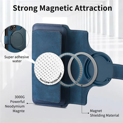 For OnePlus Ace 5 5G / OnePlus Ace 5 Pro 5G Case CASENEO MW-02 Detachable Magnetic Leather Flip Phone Cover