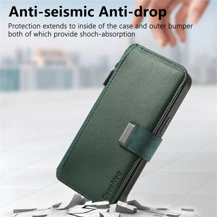 For OnePlus Ace 5 5G / OnePlus Ace 5 Pro 5G Case CASENEO MW-02 Detachable Magnetic Leather Flip Phone Cover