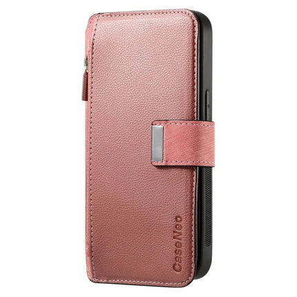 For OnePlus Ace 5 5G / OnePlus Ace 5 Pro 5G Case CASENEO MW-02 Detachable Magnetic Leather Flip Phone Cover