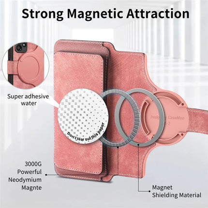 For OnePlus Ace 5 5G / OnePlus Ace 5 Pro 5G Case CASENEO MW-02 Detachable Magnetic Leather Flip Phone Cover