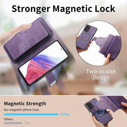 For OnePlus Ace 5 5G / OnePlus Ace 5 Pro 5G Case CASENEO MW-02 Detachable Magnetic Leather Flip Phone Cover