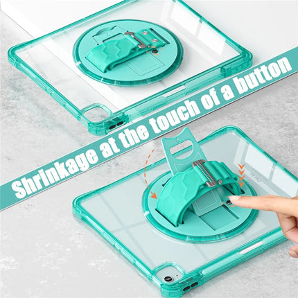 For iPad Air 13 (2024) / iPad Pro 12.9 (2022) / (2021) / (2020) / (2018) Case Kickstand PC+TPU+Acrylic Clear Tablet Cover