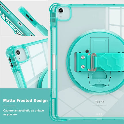 For iPad Air 13 (2024) / iPad Pro 12.9 (2022) / (2021) / (2020) / (2018) Case Kickstand PC+TPU+Acrylic Clear Tablet Cover
