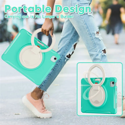 For iPad Air 11 (2024) / Air (2022) / (2020) / iPad Pro 11 (2022) / (2021) / (2020) / (2018) Case Kickstand PC+TPU Cover with Pen Slot