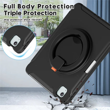 For iPad Air 11 (2024) / Air (2022) / (2020) / iPad Pro 11 (2022) / (2021) / (2020) / (2018) Case Kickstand PC+TPU Cover with Pen Slot
