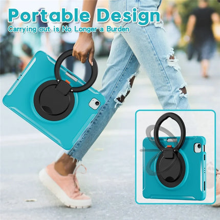 For iPad Air 11 (2024) / Air (2022) / (2020) / iPad Pro 11 (2022) / (2021) / (2020) / (2018) Case Kickstand PC+TPU Cover with Pen Slot