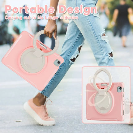 For iPad Air 11 (2024) / Air (2022) / (2020) / iPad Pro 11 (2022) / (2021) / (2020) / (2018) Case Kickstand PC+TPU Cover with Pen Slot