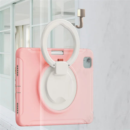 For iPad Air 11 (2024) / Air (2022) / (2020) / iPad Pro 11 (2022) / (2021) / (2020) / (2018) Case Kickstand PC+TPU Cover with Pen Slot