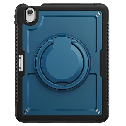 For iPad Air 11 (2024) Case with Shoulder Strap Kickstand PC+TPU Tablet Cover