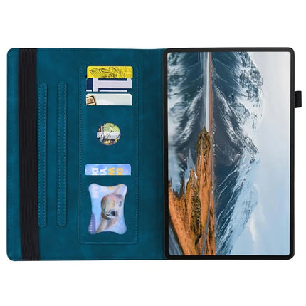 For Honor Pad X8a Case PU Leather Business Folio Protective Tablet Cover Card Holder