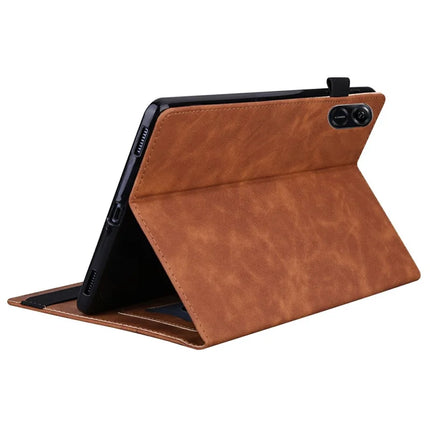 For Honor Pad X8a Case PU Leather Business Folio Protective Tablet Cover Card Holder
