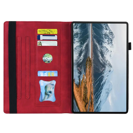 For Honor Pad X8a Case PU Leather Business Folio Protective Tablet Cover Card Holder