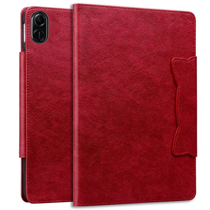 For Honor Pad X8a Case Cat Buckle Closure Leather Protective Stand Cover