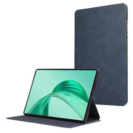 For Honor Pad X8a Shockproof Case PU Leather Tablet Cover with Stand - Blue