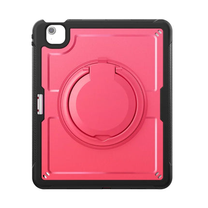 For iPad Air 13 (2024) Case Rotating Kickstand PC+TPU Shockproof Tablet Cover