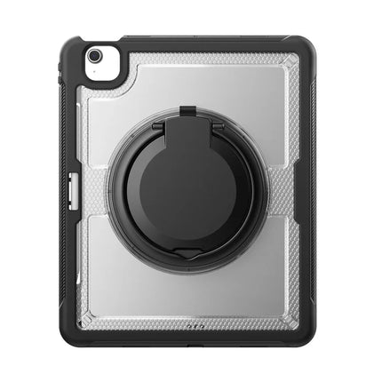 For iPad Air 13 (2024) Case Rotating Kickstand PC+TPU Shockproof Tablet Cover