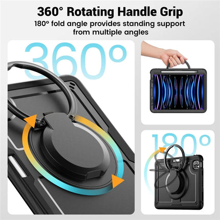 For iPad Pro 11 (2022) / (2021) / (2020) / (2018) / iPad Air (2022) / (2020) Case Kickstand PC+TPU Tablet Cover