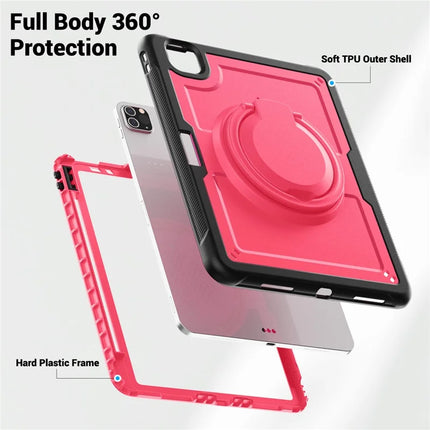 For iPad Pro 11 (2022) / (2021) / (2020) / (2018) / iPad Air (2022) / (2020) Case Kickstand PC+TPU Tablet Cover