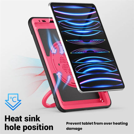For iPad Pro 11 (2022) / (2021) / (2020) / (2018) / iPad Air (2022) / (2020) Case Kickstand PC+TPU Tablet Cover