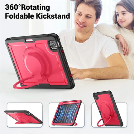 For iPad Pro 11 (2022) / (2021) / (2020) / (2018) / iPad Air (2022) / (2020) Case Kickstand PC+TPU Tablet Cover