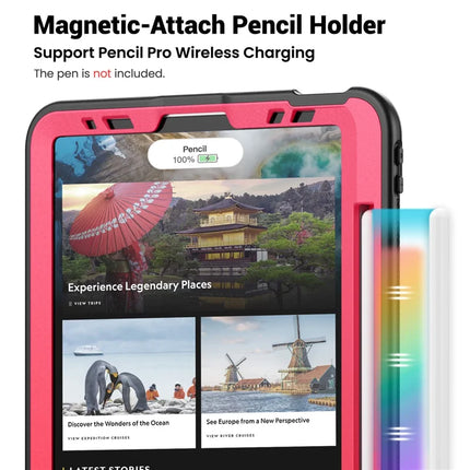 For iPad Pro 11 (2022) / (2021) / (2020) / (2018) / iPad Air (2022) / (2020) Case Kickstand PC+TPU Tablet Cover