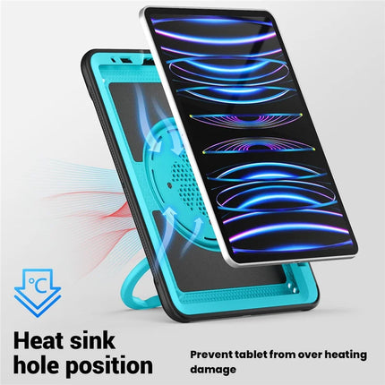 For iPad Pro 11 (2022) / (2021) / (2020) / (2018) / iPad Air (2022) / (2020) Case Kickstand PC+TPU Tablet Cover