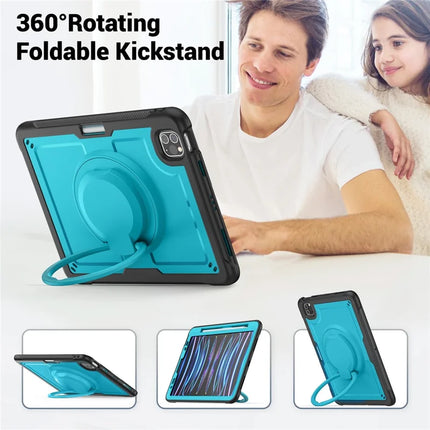 For iPad Pro 11 (2022) / (2021) / (2020) / (2018) / iPad Air (2022) / (2020) Case Kickstand PC+TPU Tablet Cover
