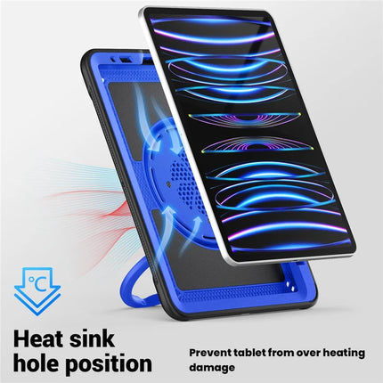 For iPad Pro 11 (2022) / (2021) / (2020) / (2018) / iPad Air (2022) / (2020) Case Kickstand PC+TPU Tablet Cover