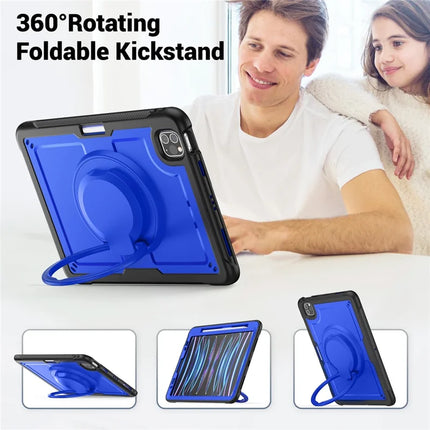 For iPad Pro 11 (2022) / (2021) / (2020) / (2018) / iPad Air (2022) / (2020) Case Kickstand PC+TPU Tablet Cover