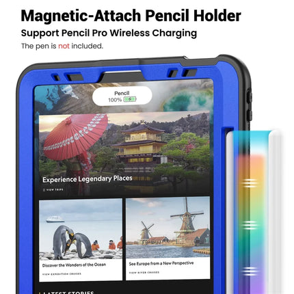 For iPad Pro 11 (2022) / (2021) / (2020) / (2018) / iPad Air (2022) / (2020) Case Kickstand PC+TPU Tablet Cover