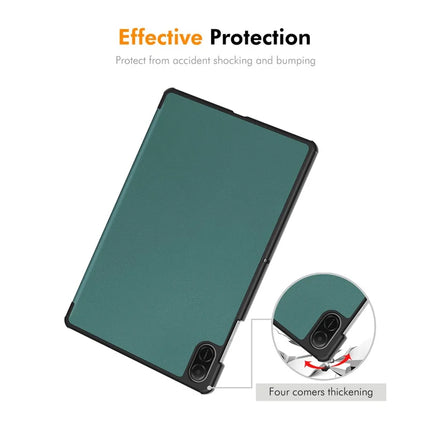 For Honor Pad X8a ENKAY HAT PRINCE Trifold Stand Cover PU Leather+PC Tablet Case
