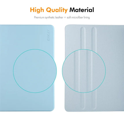 For iPad Pro 10.5-inch (2017) / iPad 10.2 (2021) / iPad 10.2 (2019) / iPad 10.2 (2020) / iPad Air 10.5 inch (2019) ENKAY HAT PRINCE Stand Case TPU+PU Auto Wake / Sleep 360 Degree Rotation Tablet Cover