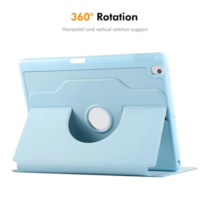 For iPad Pro 10.5-inch (2017) / iPad 10.2 (2021) / iPad 10.2 (2019) / iPad 10.2 (2020) / iPad Air 10.5 inch (2019) ENKAY HAT PRINCE Stand Case TPU+PU Auto Wake / Sleep 360 Degree Rotation Tablet Cover