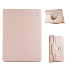 For iPad Air (2013) / iPad 9.7-inch (2018) / iPad 9.7-inch (2017) / iPad Air 2 ENKAY HAT PRINCE Stand Case TPU+PU Auto Wake / Sleep 360 Degree Rotation Tablet Cover - Pink