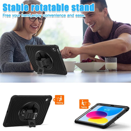 For iPad 10.9 (2022) Case Kickstand TPU+PC+Silicone Tablet Cover
