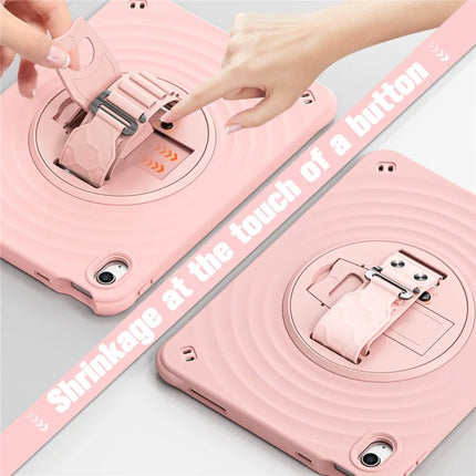 For iPad 10.9 (2022) Case Kickstand TPU+PC+Silicone Tablet Cover