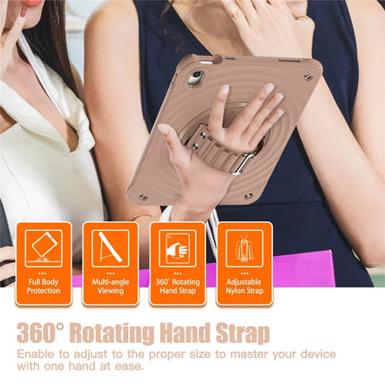 For iPad 10.9 (2022) Case Kickstand TPU+PC+Silicone Tablet Cover
