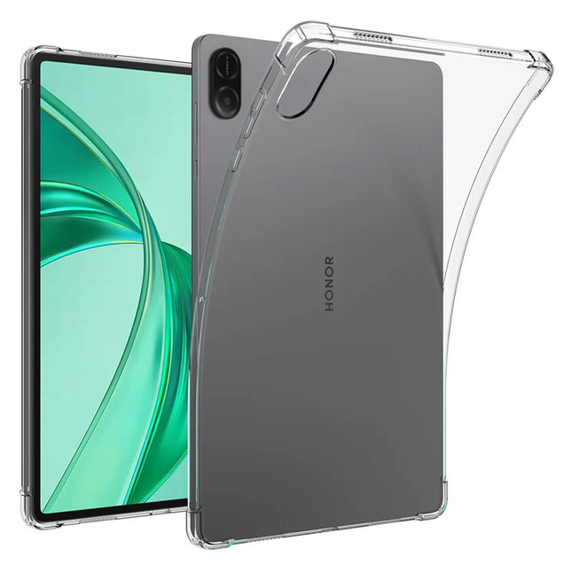 For Honor Pad X8a Case Four Corner Shockproof Clear Tablet TPU Cover