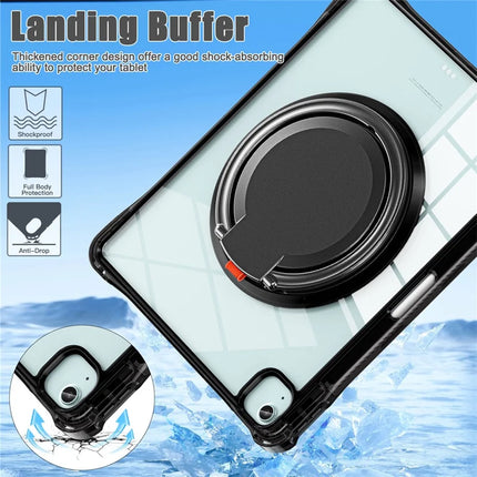 For iPad Air 13 (2024) / iPad Pro 12.9 (2022) / (2021) / (2020) / (2018) Case Rotary Kickstand PC+TPU+Acrylic Tablet Cover